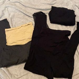 3 Maternity legging bundle